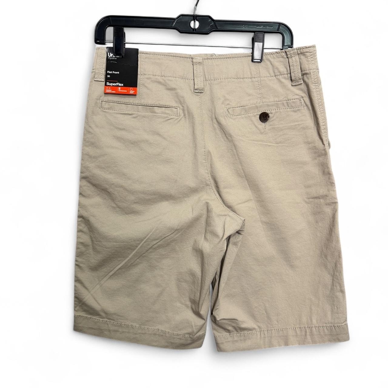 Urban Pipeline Men's 30 Superflex Flat Front Shorts Feather Gray Nwt Preppy Dad — image 3 of 8